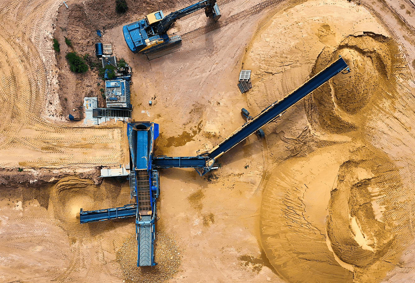 Active mining site, Chunya District, Tanzania